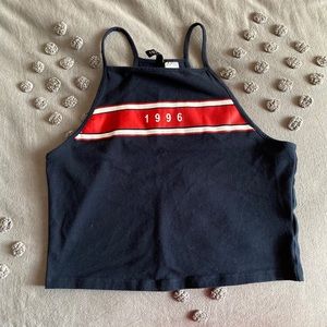 Halter Tank Crop Top